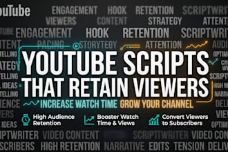 write engaging youtube scripts