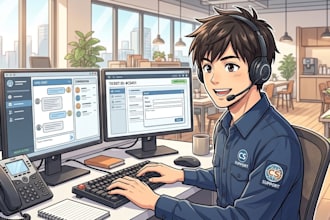 assistenza professionale in chat, email, ticket e whatsapp