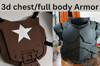 3d cosplay creation 3d armor wearable cosplay print and paint 3d mask 3d helmet