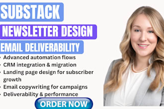 setup substack account substack newsletter design substack beehiiv newsletter