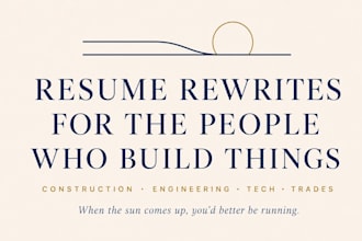 rewrite and optimize your resume
