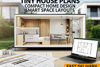 draw garage plans architecture tiny house compact home small space floor plan