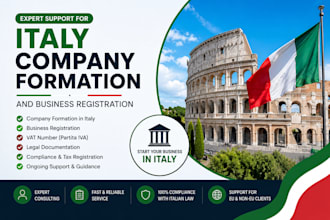 help with italy company formation and business registration