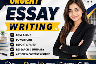 do urgent essay editing, as an essay writer