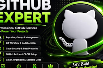 setup manage and optimize your github repository professionally