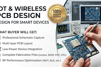 design iot pcb bluetooth wifi ble zigbee smart device wireless hardware