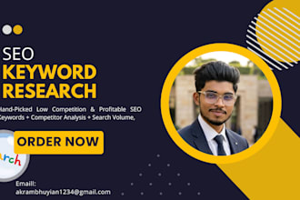 find profitable SEO keywords and analyze your competitors