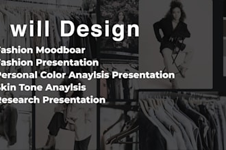 make a standout fashion mood board and fashion presentation