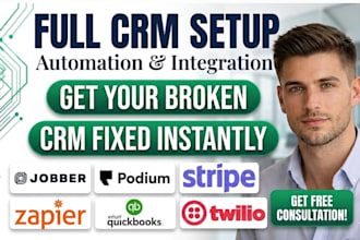 monday typeform twilio podium jobber slack stripe quickbook zapier automation