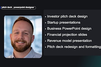 build your investor pitch deck PPT for startup funding