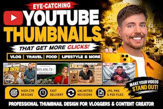 create clickable youtube thumbnails for vlog videos