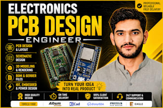be your embedded systems and pcb design engineer