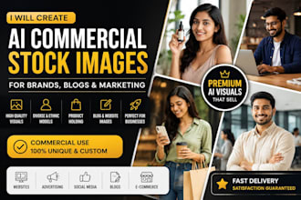 create commercial ai stock images for brands, blogs and social media