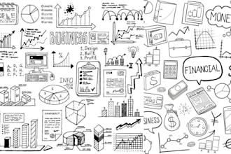 create hand drawn sketchnotes, process maps, visual infographic for presentation