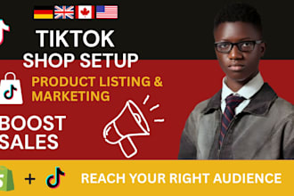 setup tiktok shop, USA UK germany tiktok shop, tiktok dropshipping, ads