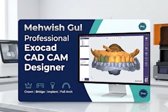 design your cadcam exocade case with in hour