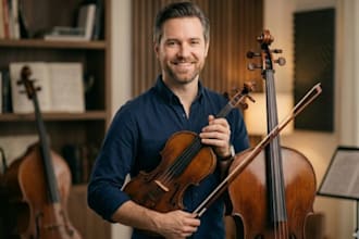 record violin session, cello session or string recording