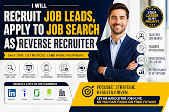 recruit job leads, apply to job search as reverse recruiter