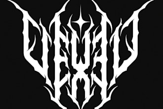 create hardcore and metal logo for your band or brand