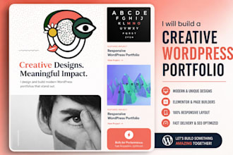 build a creative wordpress portfolio