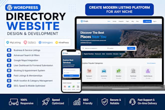 design wordpress directory website using mylising listinpro and listeo theme