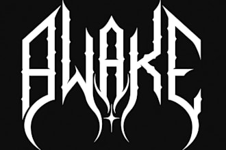 professionally design rock , heavy or metal band logo