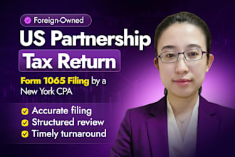 file foreign owned US partnership tax return 1065