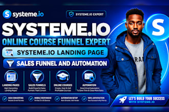 build systeme io online course funnel systeme io sales funnel systeme io website