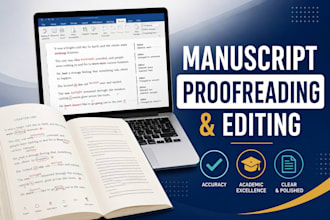 proofread and edit your academic manuscript for journal submission