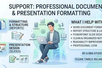 format and improve your reports, notes, and presentations