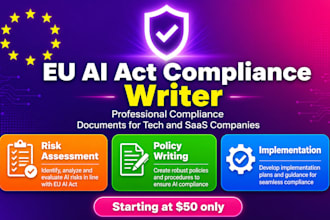 write eu ai act compliance policies for saas businesses