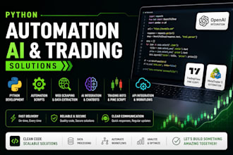 build python automation scripts and ai tools