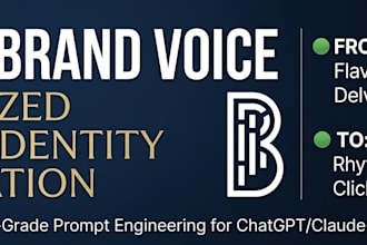 create a custom chatgpt tone of voice for your brand content