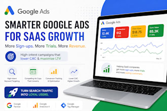 be your expert google ads manager for saas growth