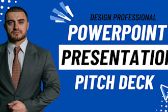 design pro level  powerpoint presentation design pitch deck and google slides