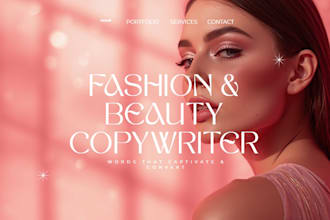 write or translate fashion and beauty content in 5 languages