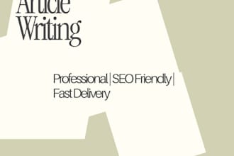 write business and marketing articles for your blog