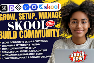 setup skool community setup skool community setup skool online community setup