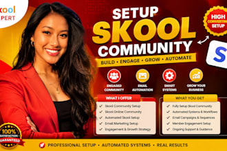 setup skool community setup skool community setup skool online community setup