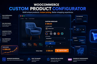 build a custom woocommerce product configurator with real time price calculation
