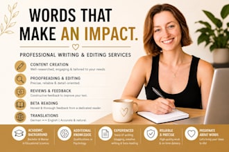 professional german proofreading and editing