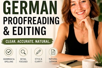 professional german proofreading and editing