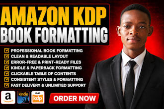 do amazon KDP formatting kindle ebook formatting paperback book formatting