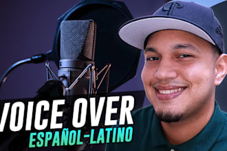 do a dramatic spanish voice over for youtube