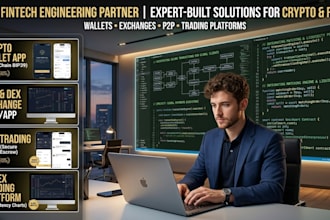 develop crypto wallet app with coin creation crypto exchange website blockchain