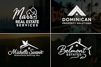 design real estate and property logo