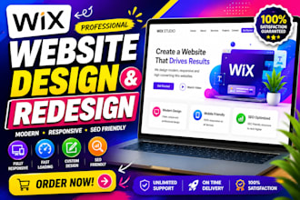 design professional wix website