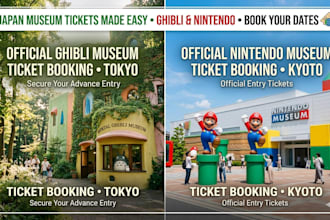 book ghibli museum and nintendo museum tickets