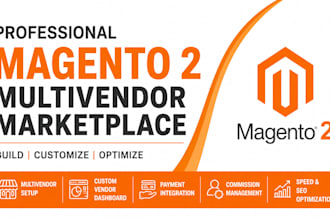 design custom magento 2 multivendor marketplace ecom store like etsy or amazon