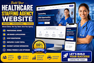 staffing website recruitment website staffing website healthcare website
